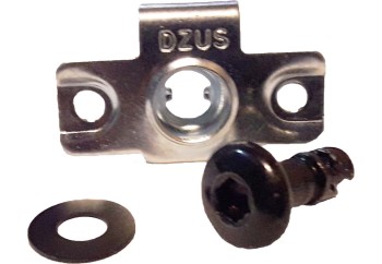Kits Tornillo Rápido+ base 1/4 de vuelta DZUS 17mm