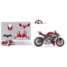 Kit adhesivos racing personalizables Ducati Streetfighter v4 2020-2024 S2 Concept