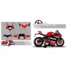 Kit adhesivos racing personalizables Ducati Panigale v4 S2 Concept