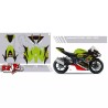 Kit adhesivos personalizables Kawasaki ZX636R 2019-2022 S2 Concept