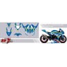 Kit adhesivos personalizables Suzuki GSXR-1000 2017-2021 S2 Concept