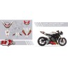 Kit adhesivos personalizables Triumph Street Triple 765 2017-2022 S2 Concept