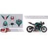 Kit adhesivos personalizables Triumph Street Triple 765 2017-2022 S2 Concept
