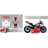 Kit adhesivos personalizables Yamaha R1 2018-2019 S2 Concept