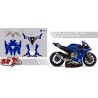 Kit adhesivos personalizables Yamaha R1 2018-2019 S2 Concept