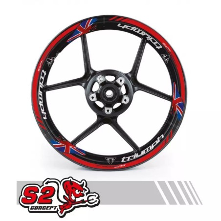 Kit adhesivos llantas Triumph, Todos los modelos.