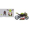Kit adhesivos personalizables Kawasaki ZX10R 2021-2025