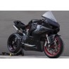 Ducati V2 2020-2024 (las líneas de escape de competición de altura Akrapovic y Spark) y sin catalizador