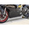 Ducati V2 2020-2024 (las líneas de escape de competición de altura Akrapovic y Spark) y sin catalizador