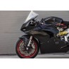 Ducati V2 2020-2024 (las líneas de escape de competición de altura Akrapovic y Spark) y sin catalizador