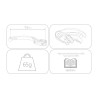 Palanca de freno plegable MG BIKETEC