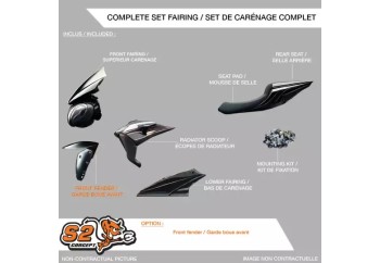 Carenado completo GSR 750 2011-2016 S2